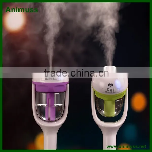 12V Free Sample USB car aroma humidifier steam air purifier Aromatherapy oil diffuser                        
                                                                                Supplier's Choice