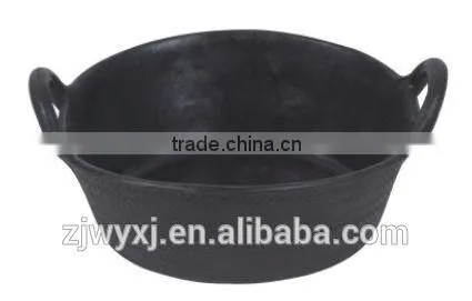 Rounded Rubber Bucket With Two Incorporated Handles,hot Feed Products