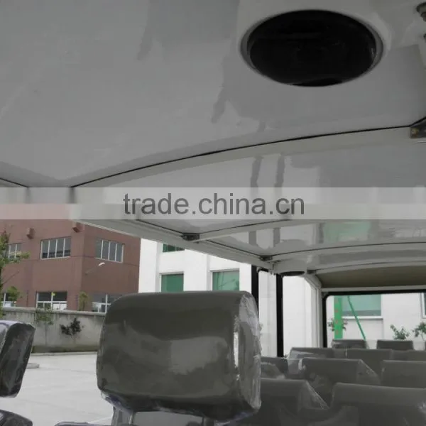 14 Seats Electric Sightseeing Bus Shuttle Bus on Sale photo-5