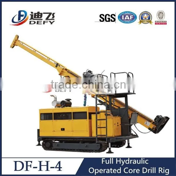 DF-H-4 Portable Full Hydraulic Core Drill Rig With Wireline Tools photo-2