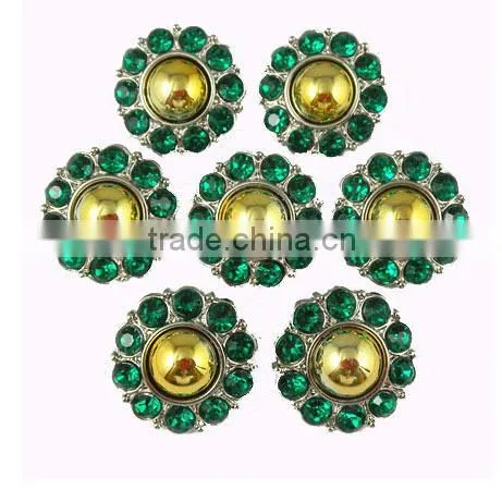 Hot Sale Wholesale Retail Sewing Button Acrylic Rhinestone Button With Shank Pearl Christmas Button For DIY Flower Center photo-4