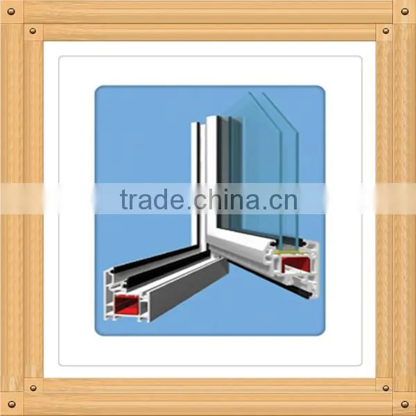LIYUAN Factory Supplier White UPVC Window Frame Sliding Casement Plastic Door Frame photo-5