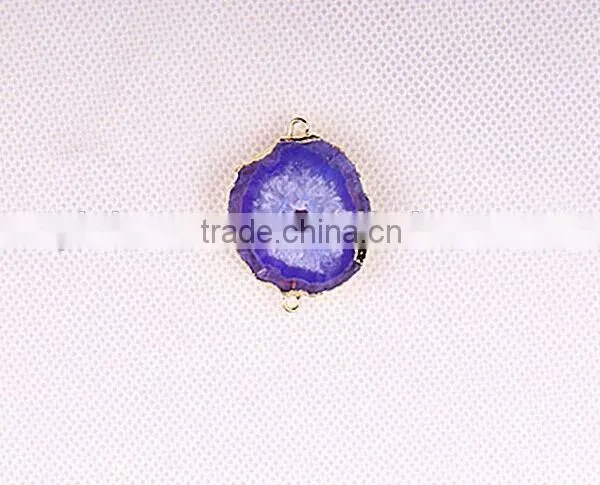 Colorful Natural Agate Bullet , Cross Handicraft Ornaments photo-3