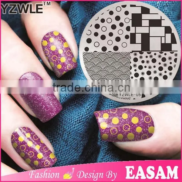 Negative Space Nail Art Stamping Stamp Template Image Plates Cool Triangle Nail Stamp Plate