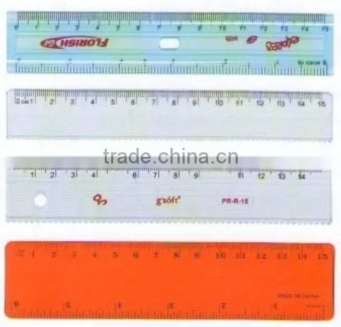 plastic 15cm ruler