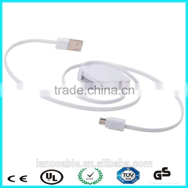 Colorful Casing 85cm Usb to Micro Retractable Cable Supplier's Choice photo-2