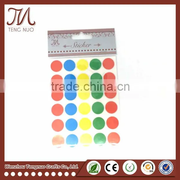 Custom Printing Self-Adhesive Label Dot Sticker
