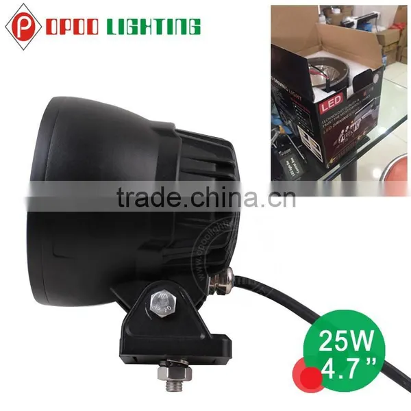 Super Bright 4.7'' 25w Roof Light Car Auto Offroad Led Work Light Quality Choice photo-4