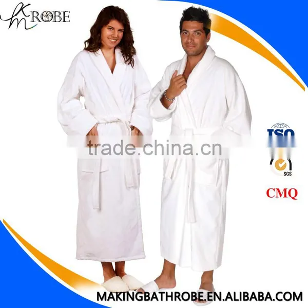 Cheap Soft Cotton Hotel Bathrobe Made in China photo-2