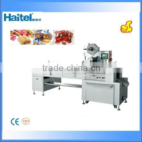 Horizontal Chocolate Candy Bar Wrapping Machine/flow Packaging Machine
