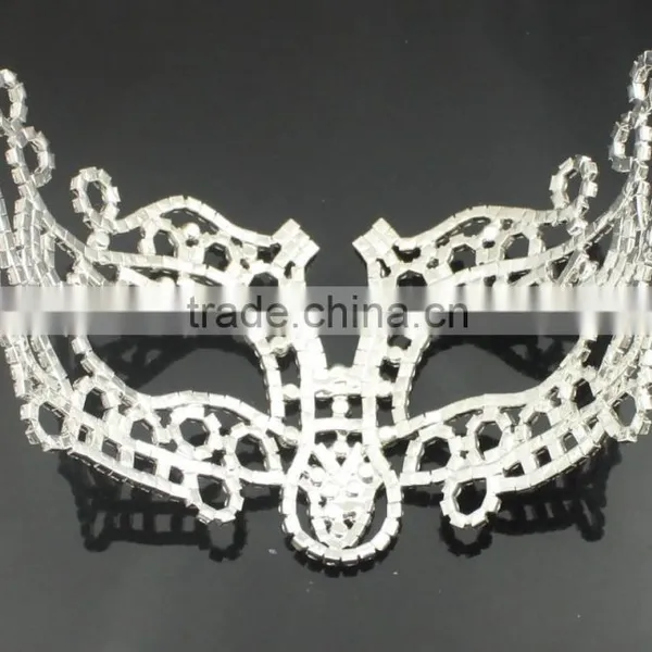 Stunning Silver Party Mask Masquerade Masks Hot Sale H0233 photo-2