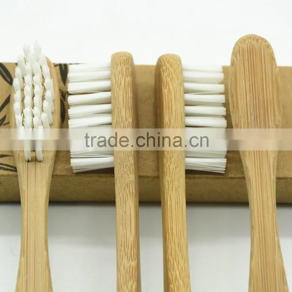 Manufacturers Wholesale 2016 New Bamboo Toothbrush e5 White Nylon Brush Wire Children's Toothbrush photo-3