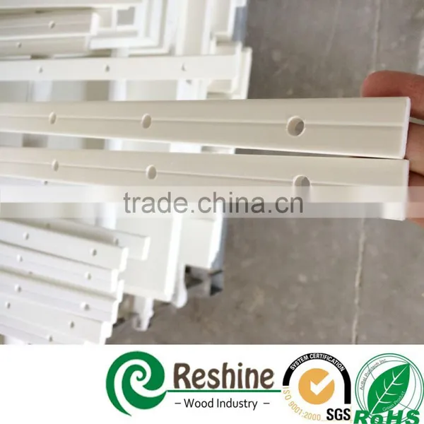 White Color Painted PVC Plantation Shutter Window Components photo-4