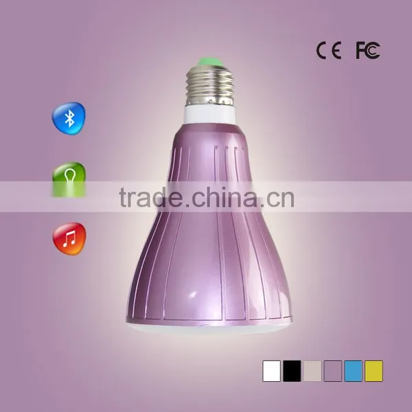 Smart China LED Home Lighting With APP Bluetooth Speaker LED Bulb photo-5