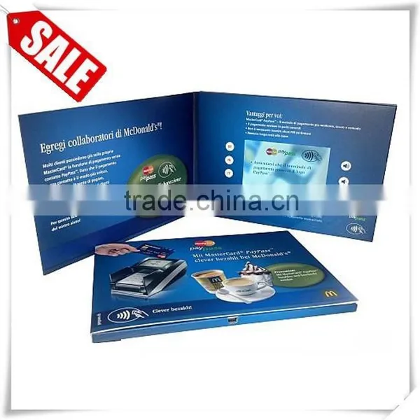 Lcd Screen Greeting Card, Adult hd Video Greeting Card, Promotion Message Greeting Card photo-5