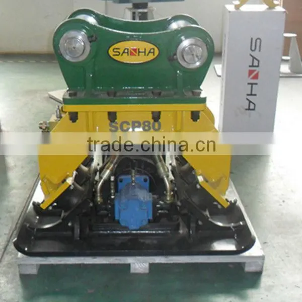 SANHA hydraulic compactor for excavator cat 320 shanghai port