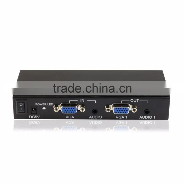 PET0104 VGA Splitter 1X4 With 3.5mm Stereo Audio1080P photo-2