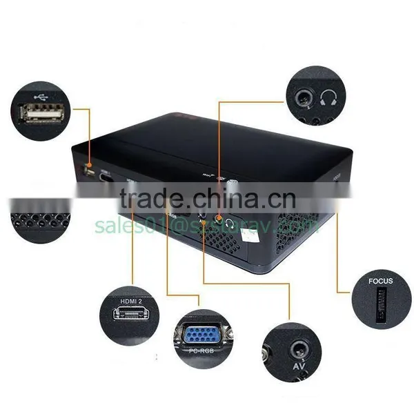 Home Business Use 1080p Wifi Bluetooth Dlp Mini Projector photo-2