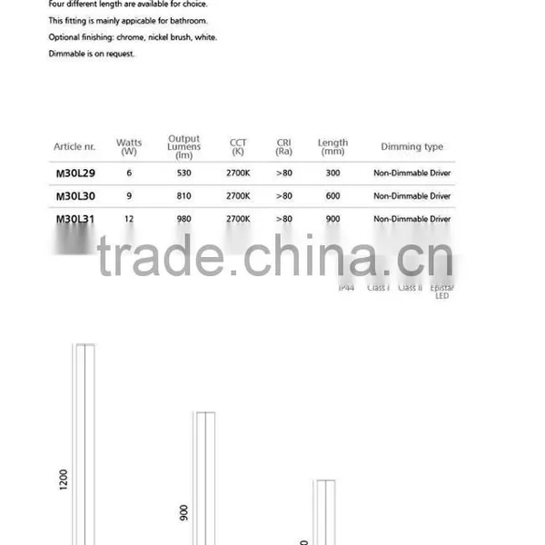 Hotel Bedside New Led Lamp Lighted Makeup Mirror,New Led Lamp Lighted Makeup Mirror,Lighted Makeup Mirror M30L30 photo-4