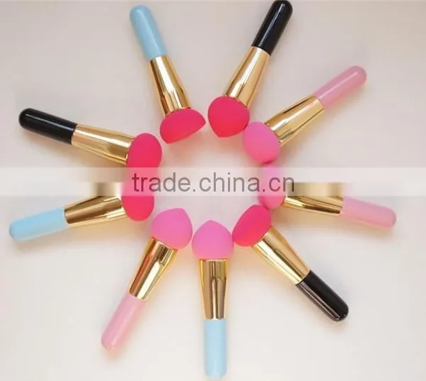 Beauty Cosmetics Round Blender Sponge Makeup Brush for Mineral Foundation photo-2