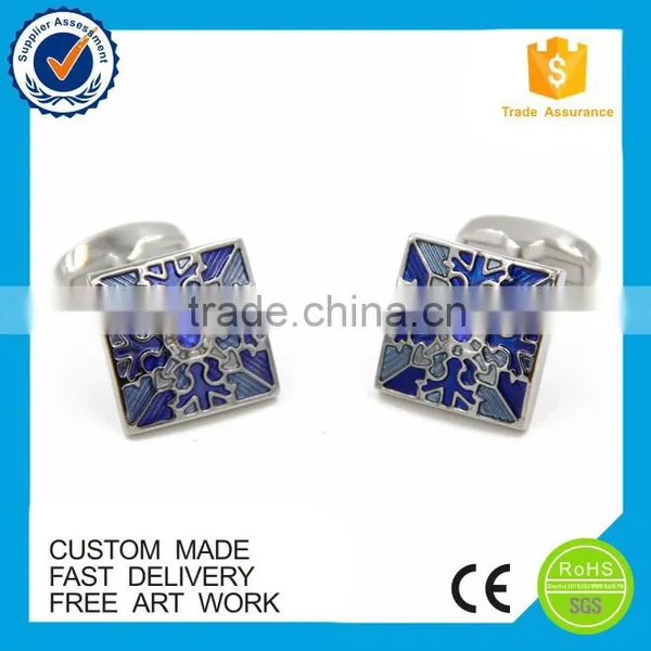 Custom Cufflinks for Men, Cufflink Manufacturer, Soft Enamel Cufflinks photo-3