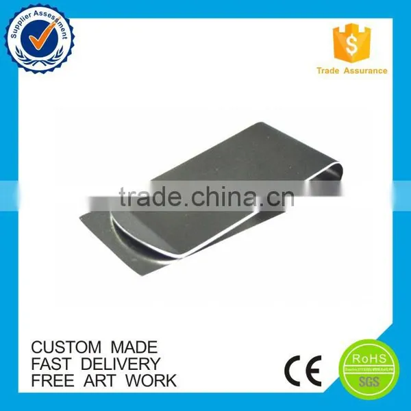 Wholesale High Quality Blank Gold Metal Money Clip photo-6