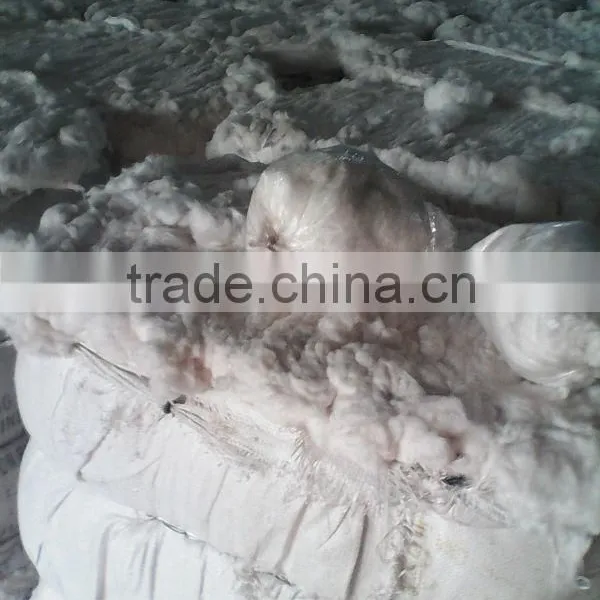 Raw White Cotton Shoddy Fiber/ Cotton Recycle Comber photo-3
