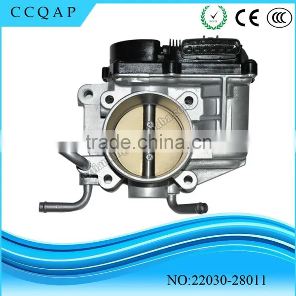 China Distributor High Performance Best Price Car Spare Parts Electronic Throttle Body Assembly 22030-28011 for Toyota