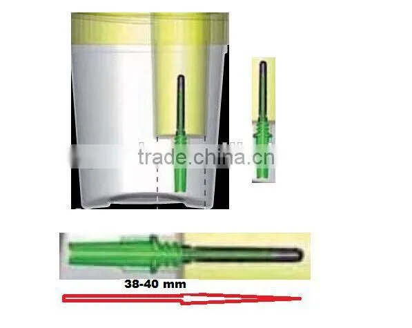 Green Color A5 Luer Adapter Needle Set of Urine Container photo-3
