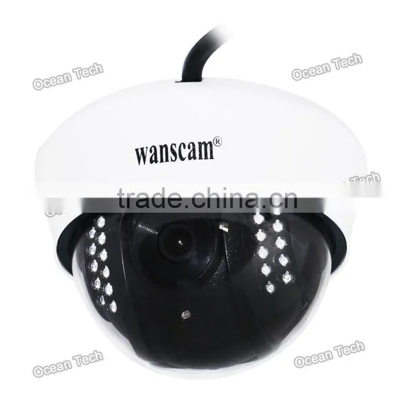 Wireless/Wired Night View Fixed Lens Indoor Wall Mounted Dome ip Camera AJ-C0WA-C128 photo-2