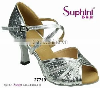 Wholesale Cheap Latin High Heels Ballroom Salsa Dance Shoes photo-3