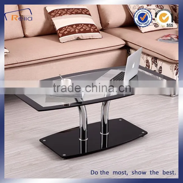 Living Room Furniture Glass Cafe Furniture , Coffee Table Design CT-1562B photo-3