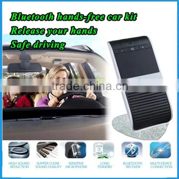 Solar Charging Bluetooth Handfree Car Kit