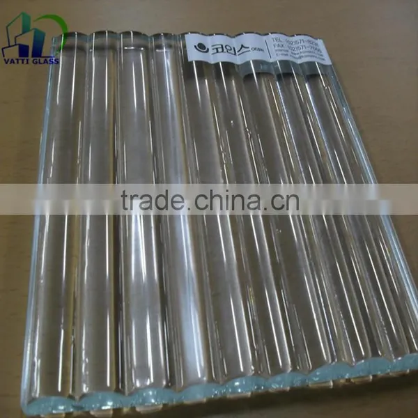 Clear/colored Pattern Glass With Chinese Factory Price photo-4