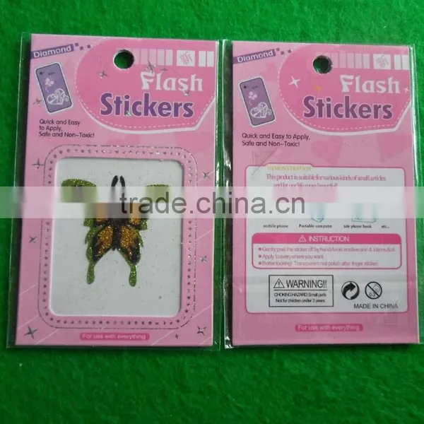 Customized Butterfly Eva Glitter Stickers photo-2