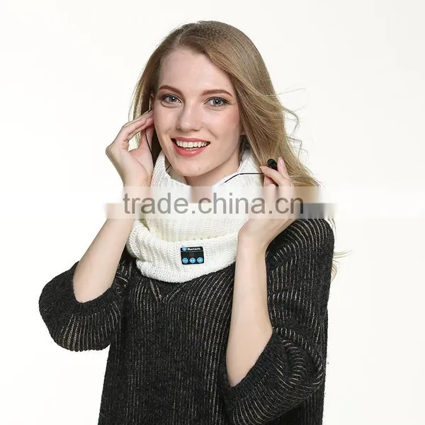Bluetooth Neck Warmer,Winter Wear With Wireless Stereo Headphone Music Neckerchief photo-2