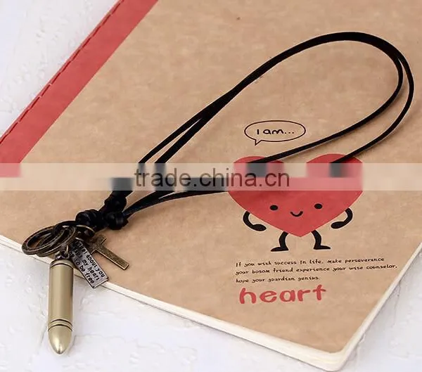 New Product Vintage Leather Strap Necklace photo-2