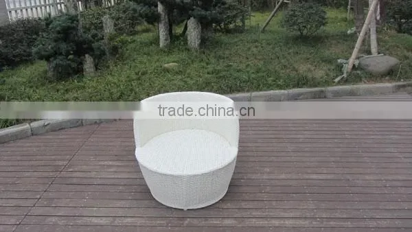 6Pcs Garden Bullet Shape Stackable Sofa Set Space-saving Sofa Furniture photo-3