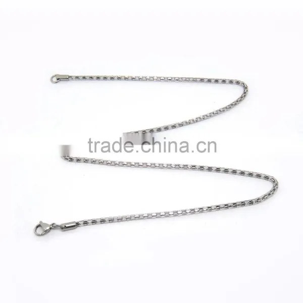 New Trendy Stainless Steel Mesh Chain Necklace for Men photo-3