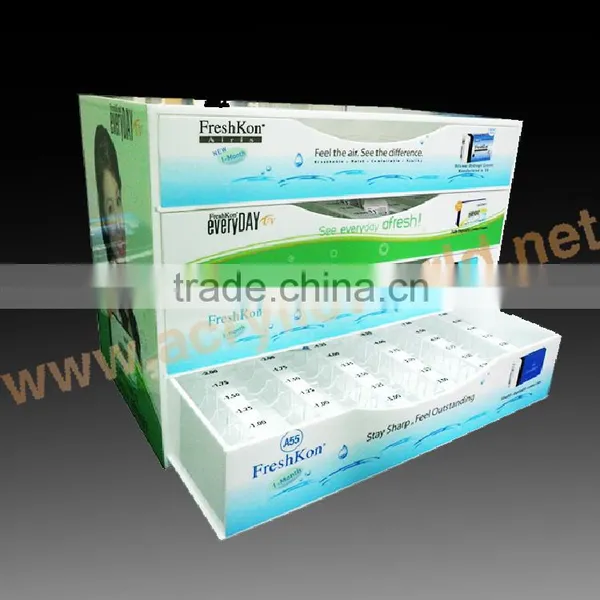Eyewear Window Display Contact Lens Display Case Contact Lens Display Stand photo-2