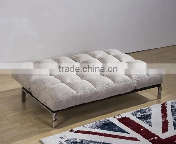Special Functional Folded Fabric Sofa Bed Without Armrest photo-4