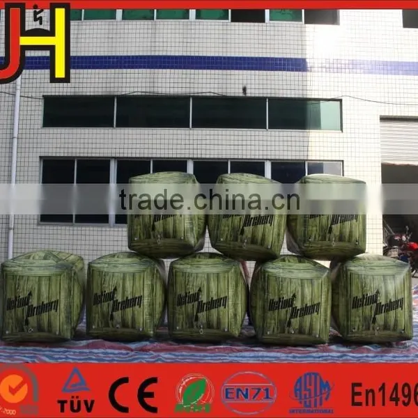 Sample Testing High Quality Paintball Inflatable Box Bunkers For Sale photo-5