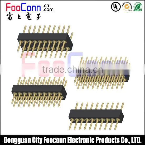Double Row 1.27mm Pitch Male Female Pin Header photo-4