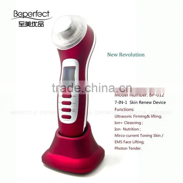 Multifunction Led Light Light Therapy Face Massager Vibrator Clarifies Acne and Blemishes photo-2