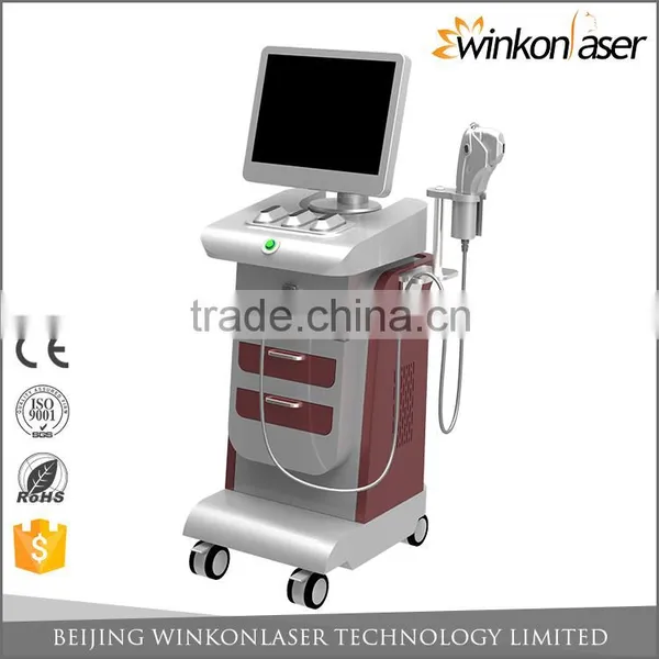 Winkon Newest Beauty & Personal Equipment Hifu 8MHz Ultrasound Machine & Wrinkle Removal Hifu Face Lift Eye Lines Removal photo-4