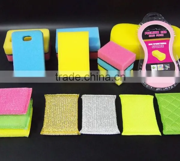 China Manufacturers 2016 New Scouring Pads Magic Kitchen Cleaning Sponge photo-2