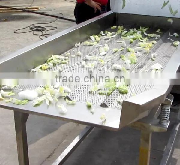 FT-1800 High Efficiency Fruit And Vegetable Vibration Dewatering Draining Machine photo-2