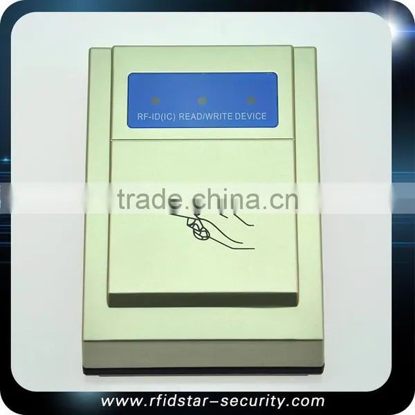 Dual-frequency Contactless USB Output Card Issuing Device Desktop Smart Rfid Reader photo-5