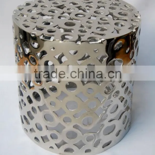 OUTDOOR ALUMINIUM ROUND STOOL