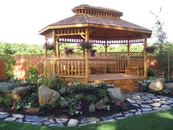 Luxury Wooden Spa Gazebo
